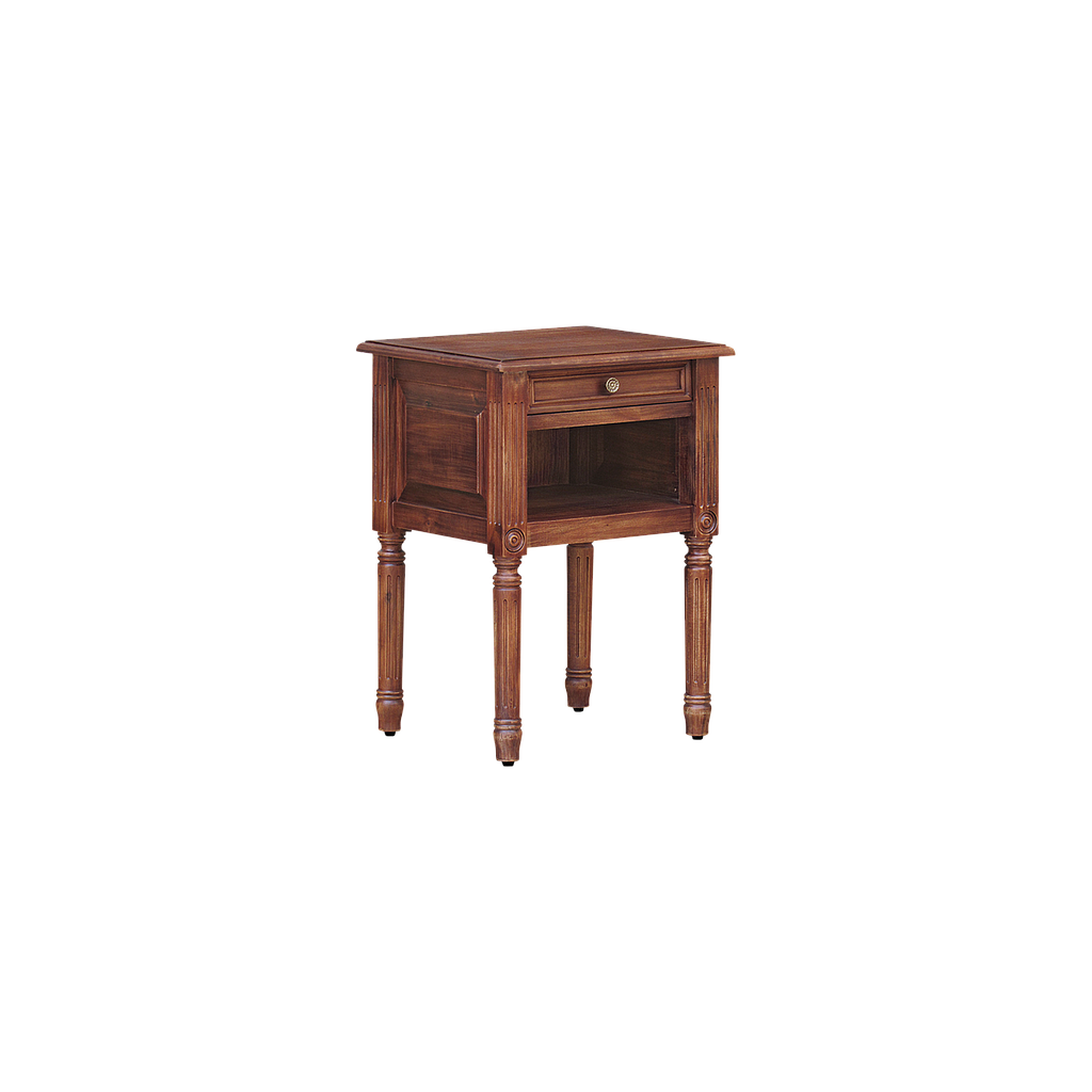 ORLEANS - Bedside table H70 - Washed antic