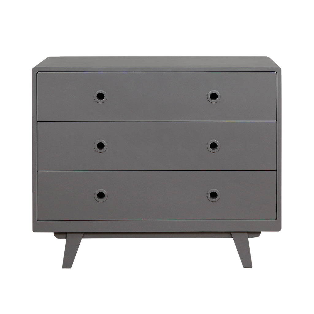 LAURA - Chest of drawers L95 - Pearl grey