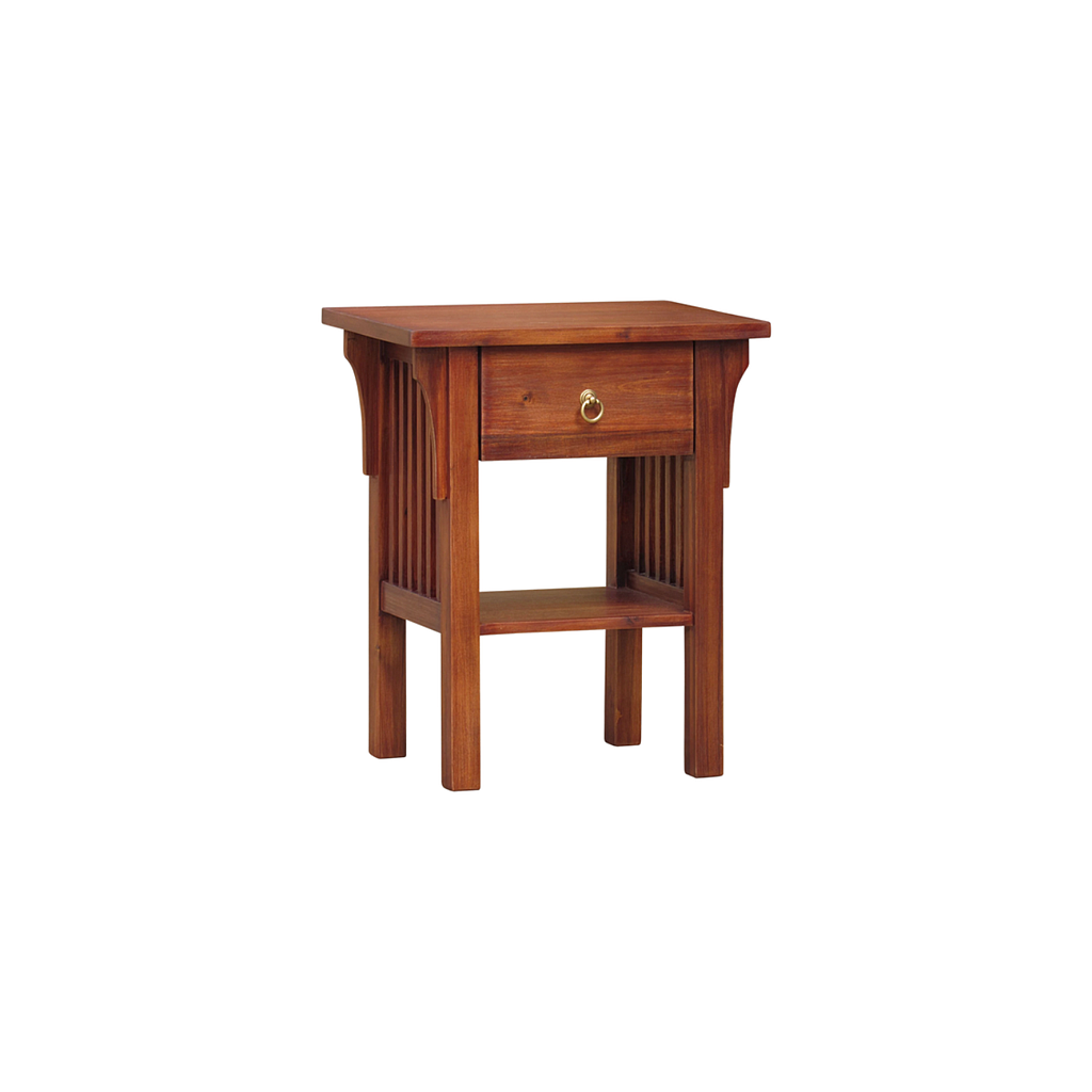YANNIS - Bedside table H60 - Washed antic