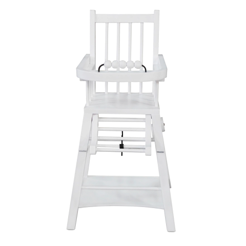 LOU - Convertible High Chair H102 - White