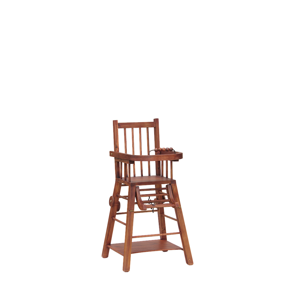 LOU - Convertible High Chair H102 - Washed antic