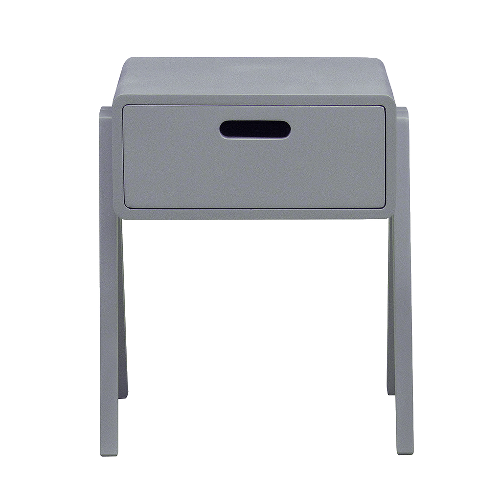 LAURA - Bedside table L45xH53 - Pearl grey