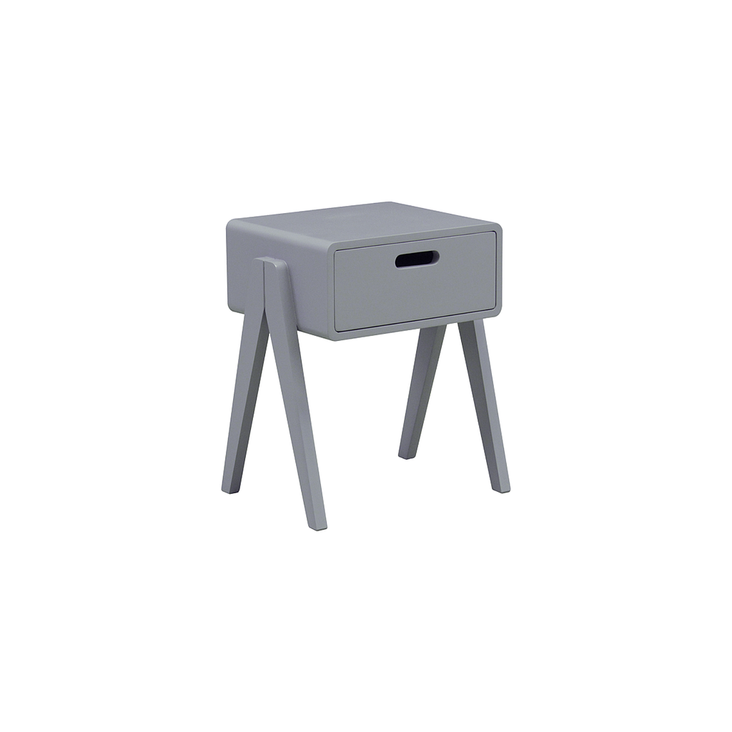 LAURA - Bedside table L45xH53 - Pearl grey