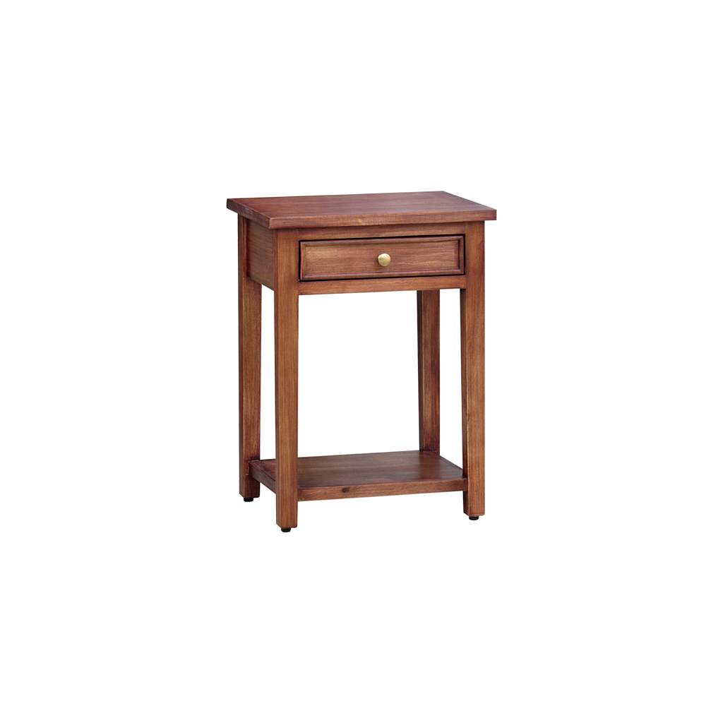 ALES - Bedside table H60 - Washed antic
