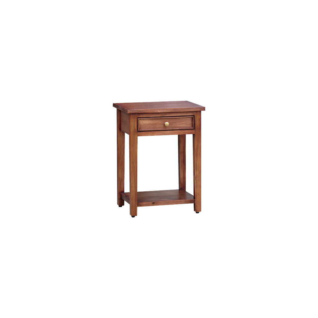ALES - Bedside table H60 - Washed antic