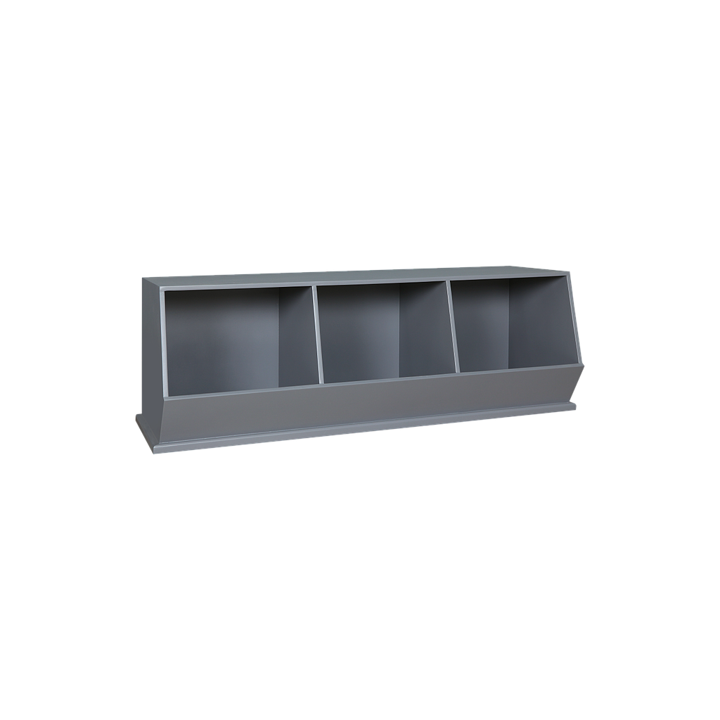 LUKE - Stackable storage Box L123 - Pearl grey