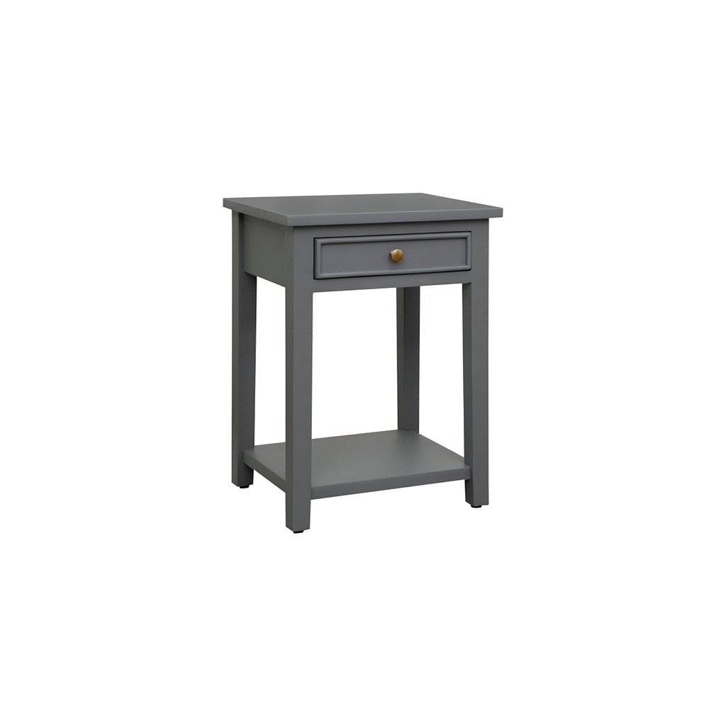 ALES - Bedside table H60 - Pearl grey