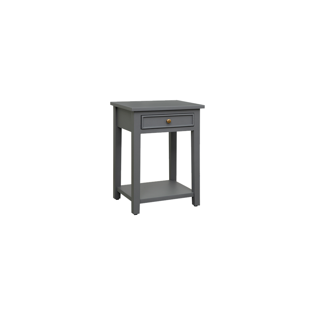 ALES - Bedside table H60 - Pearl grey