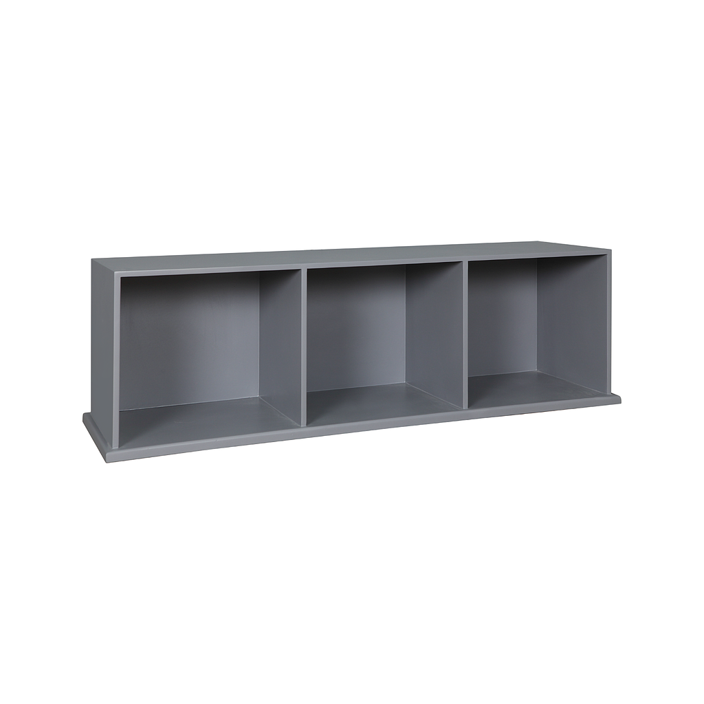 LUKE - Stackable storage box L123 - Pearl grey