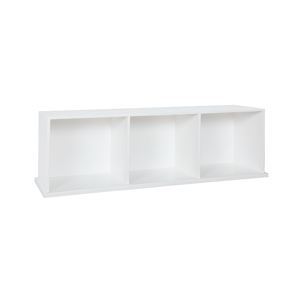 LUKE - Stackable storage box L123 - White