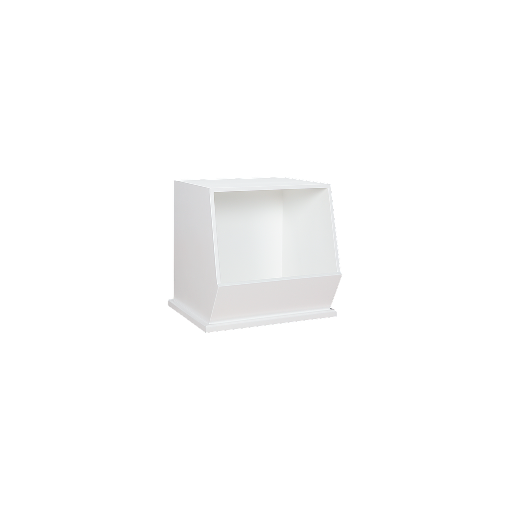 LUKE - Stackable storage box L43 - White