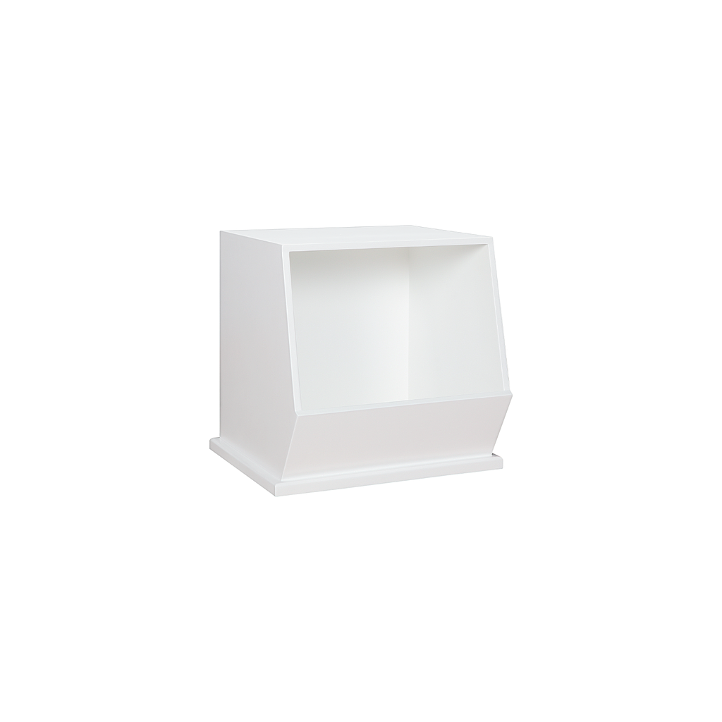 LUKE - Stackable storage box L43 - White