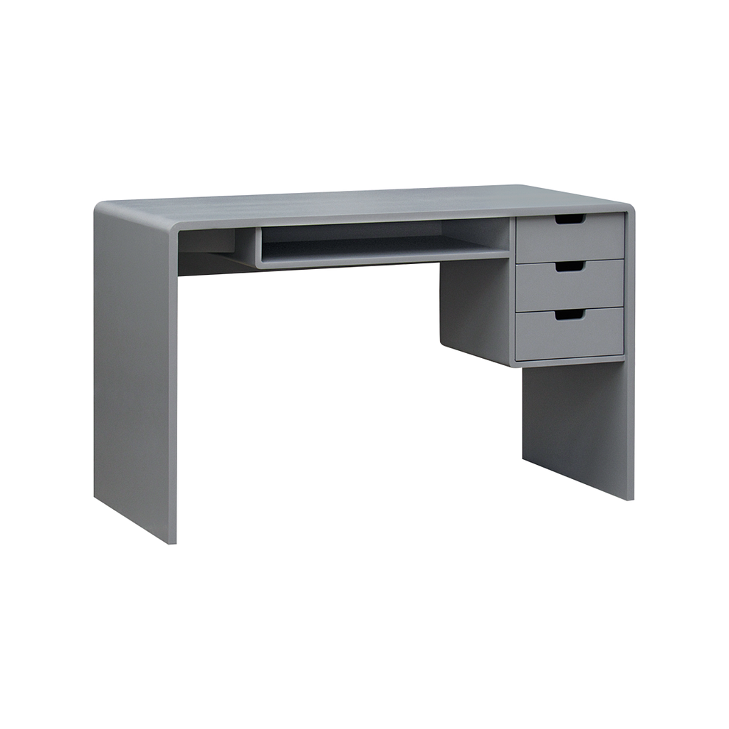 LAURA - Desk L120 - Pearl grey