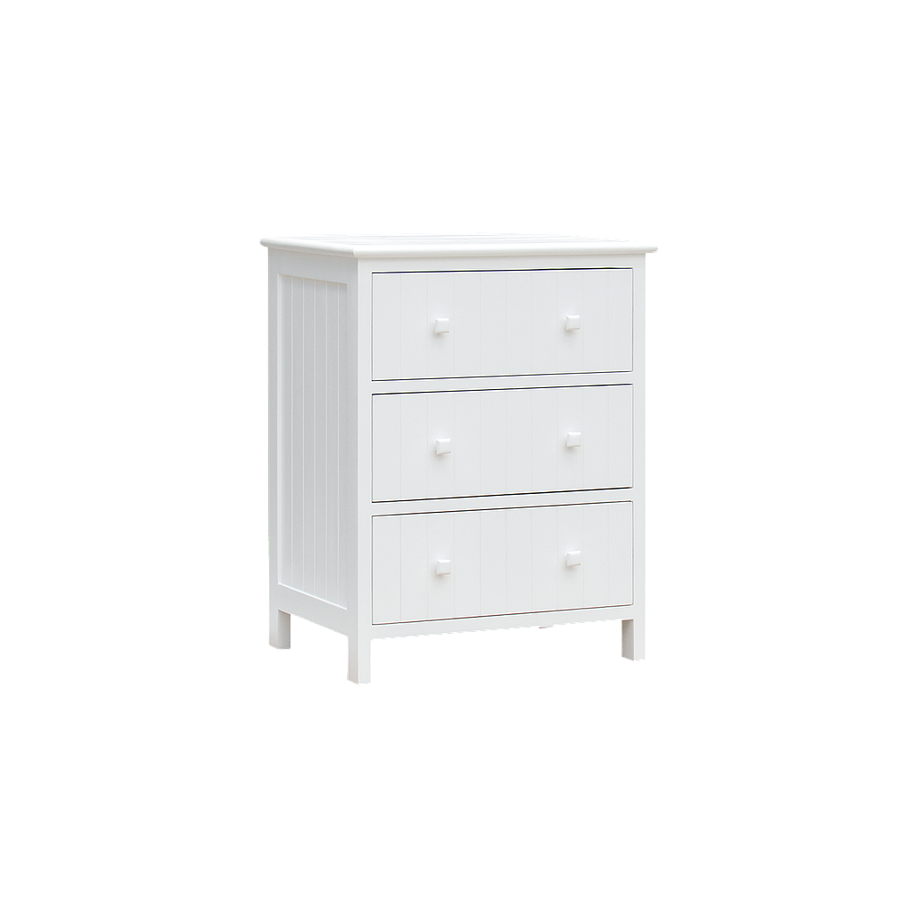 JESON - Chest of drawers L70 - Brushed white