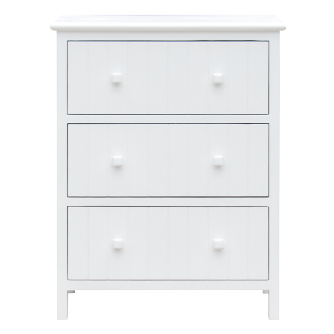 JESON - Chest of drawers L70 - Brushed white