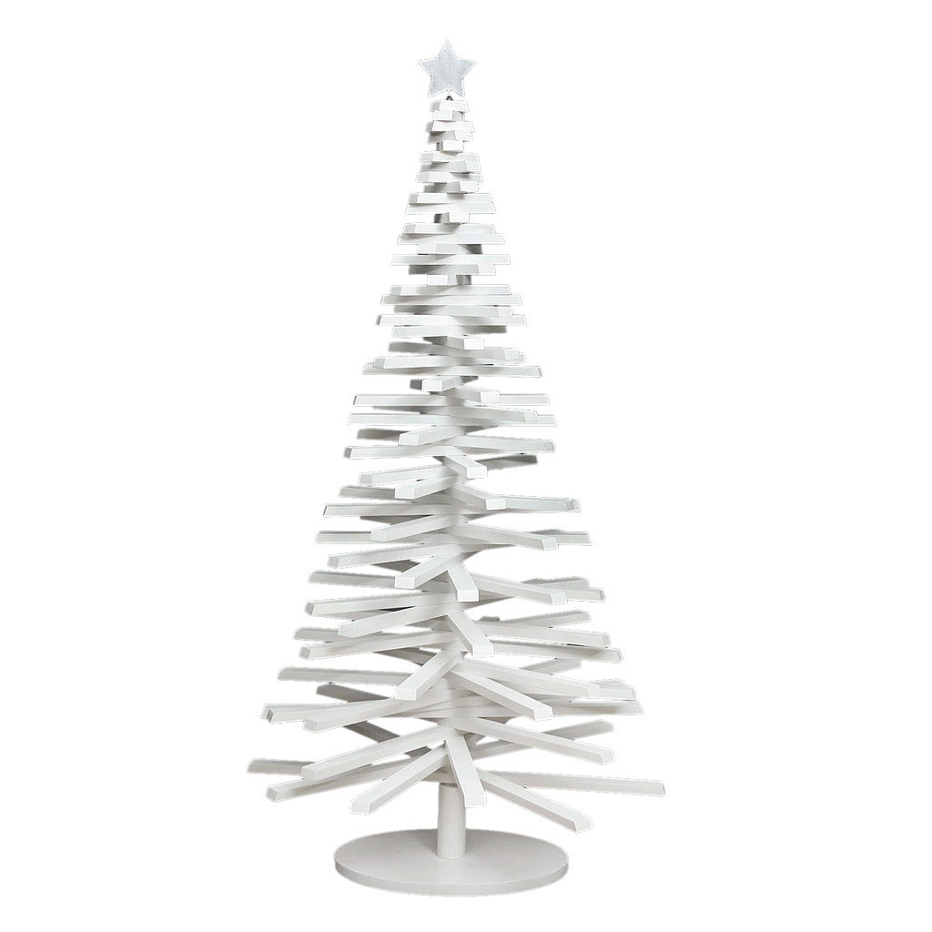 BETIM - Wooden Christmas tree H171 - White
