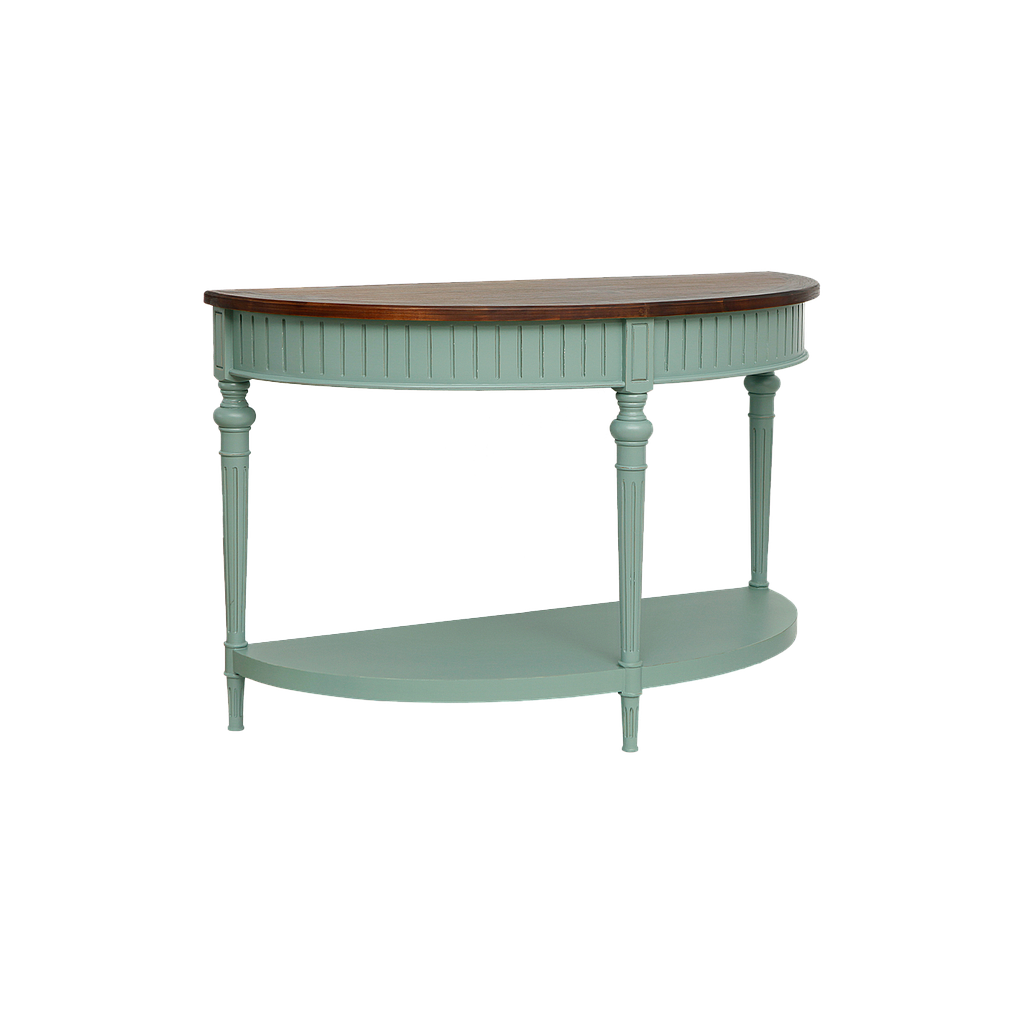 VAKO - Console table L120 - Brocante mint and Washed antic