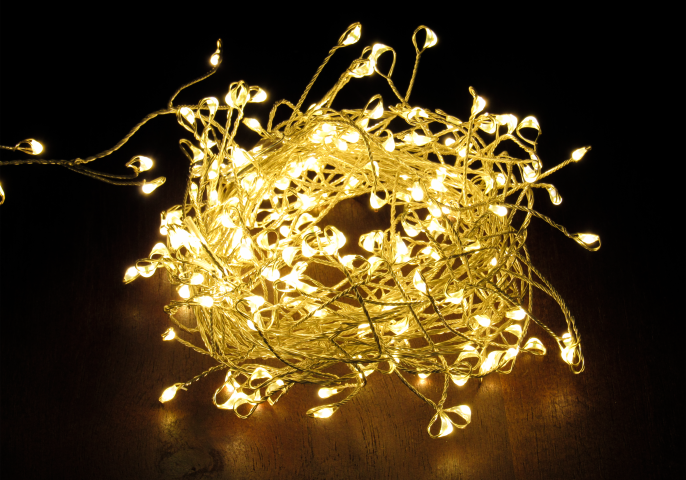 MONGAR - Fairy light 2m long - 240 warm LED lights