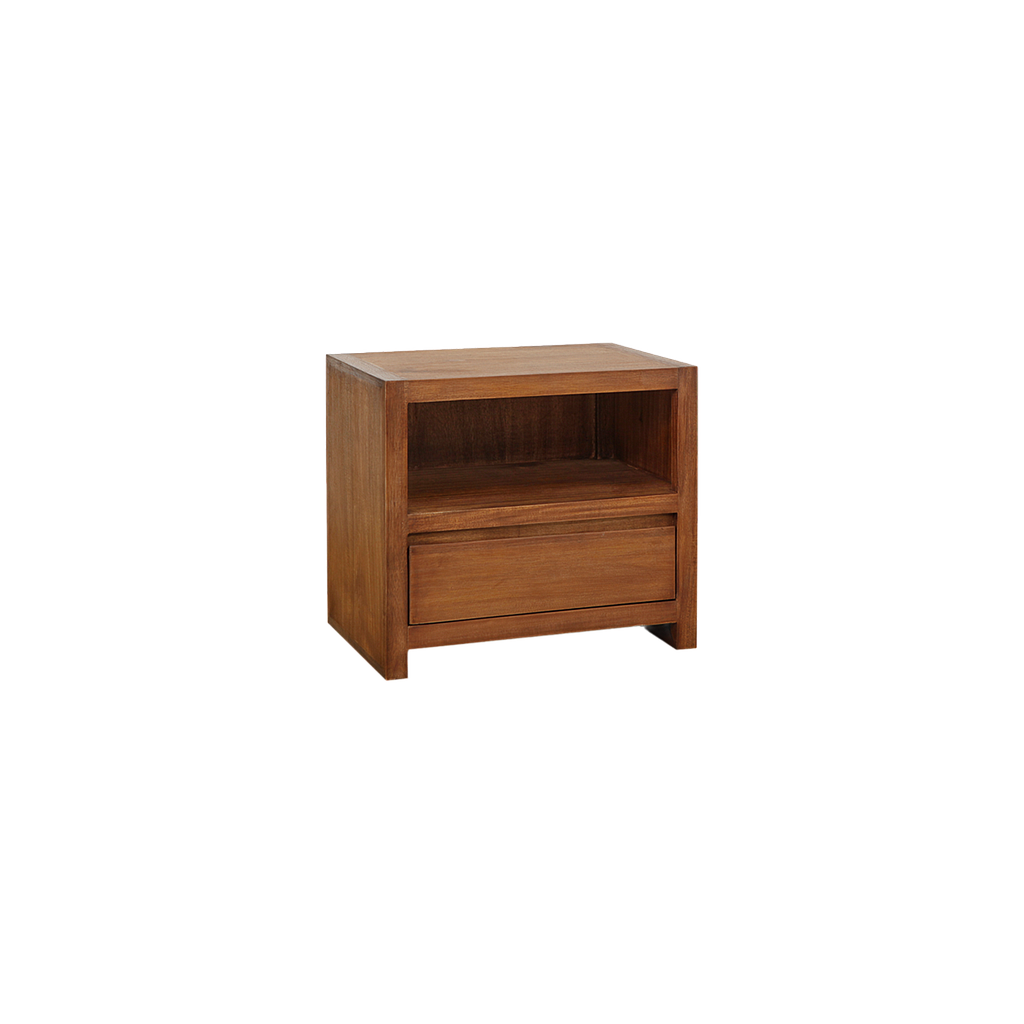 RUBEN - Bedside table H45 - Washed antic