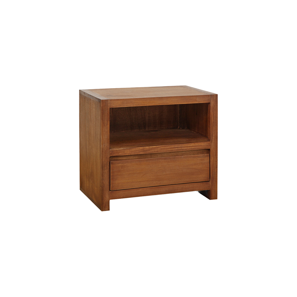 RUBEN - Bedside table H45 - Washed antic
