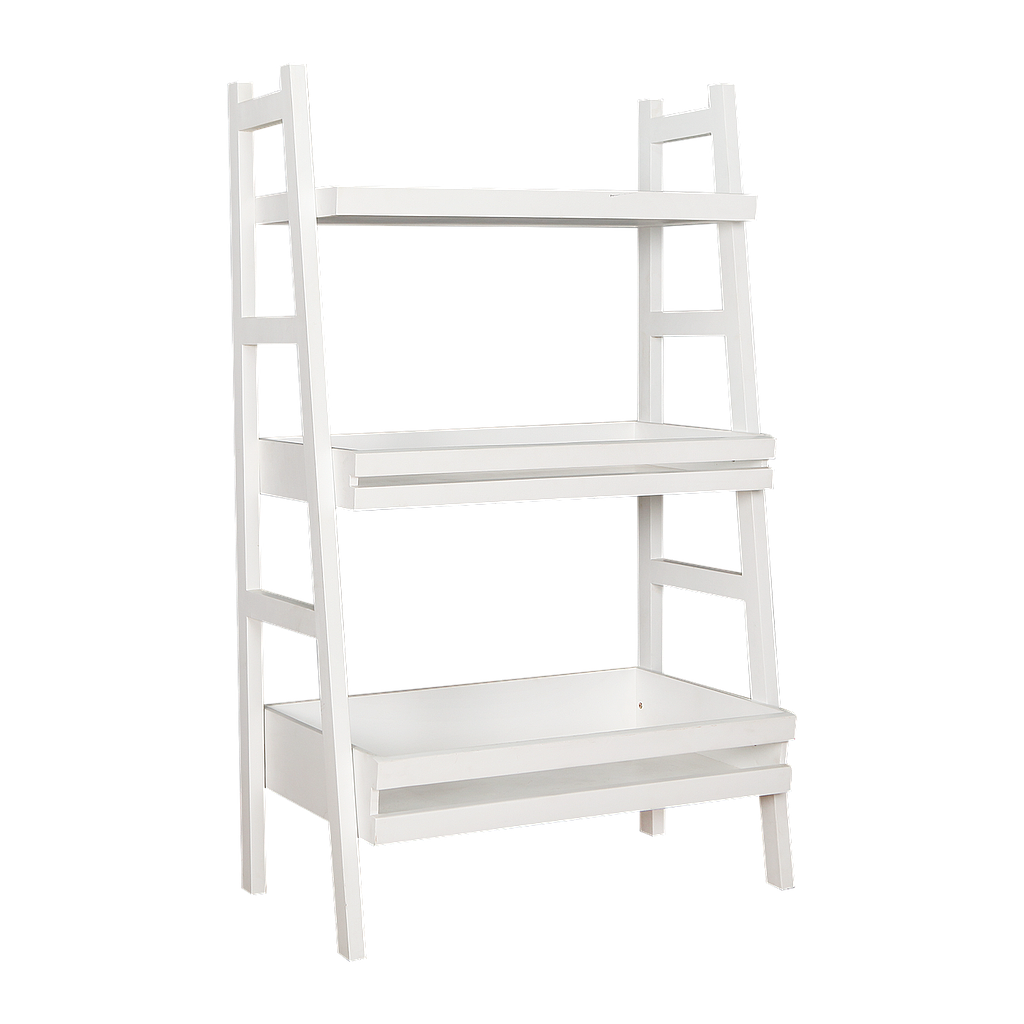 RACHEL - Shelf L90 x H150 - Brushed white