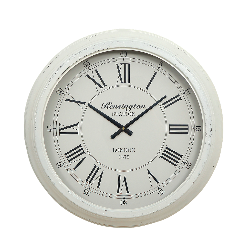 DOUALA - Wall clock DIAM.63 - White