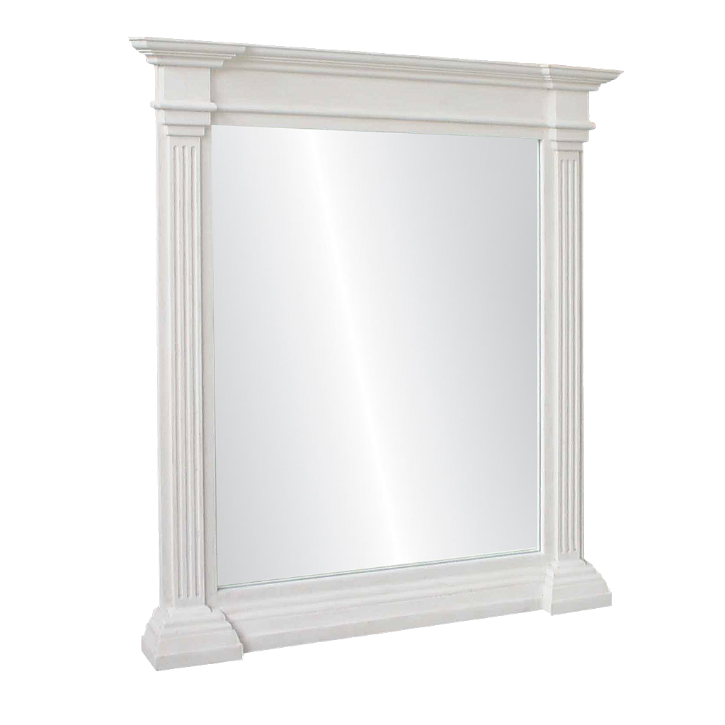 CESAR - Mirror L108 x H130 - Brushed white