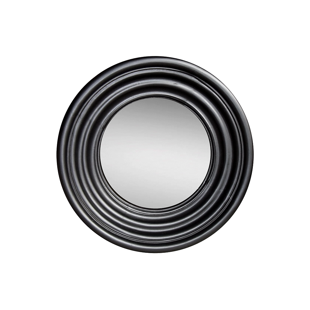 EYE - Circular mirror DIAM.45 - Black