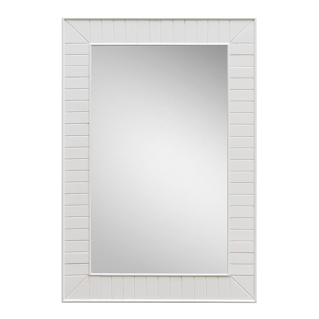 ANIA - Mirror 80 x 120 -Brushed white