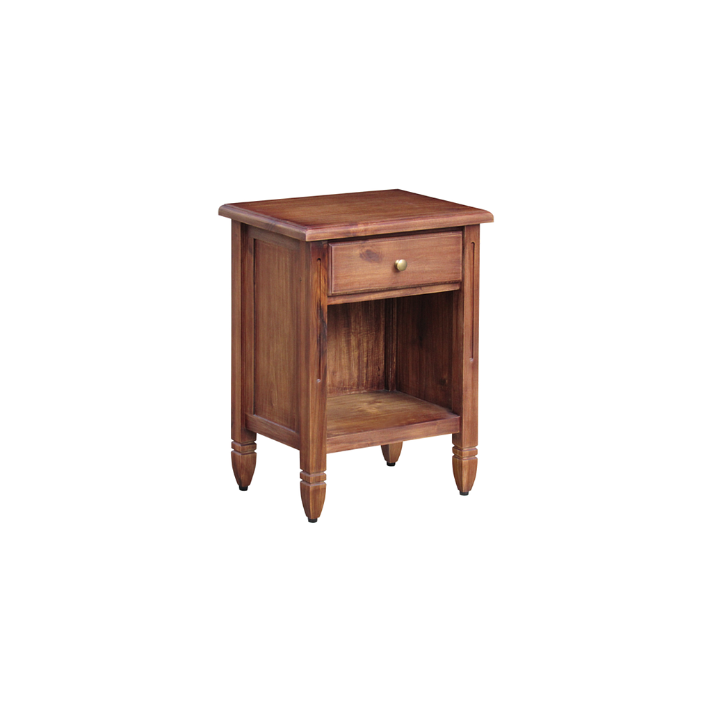 VALENTINE - Bedside table H60 - Washed antic
