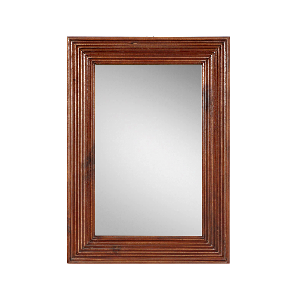EBBA - Mirror with moldings 50 x 70 - Washed antic