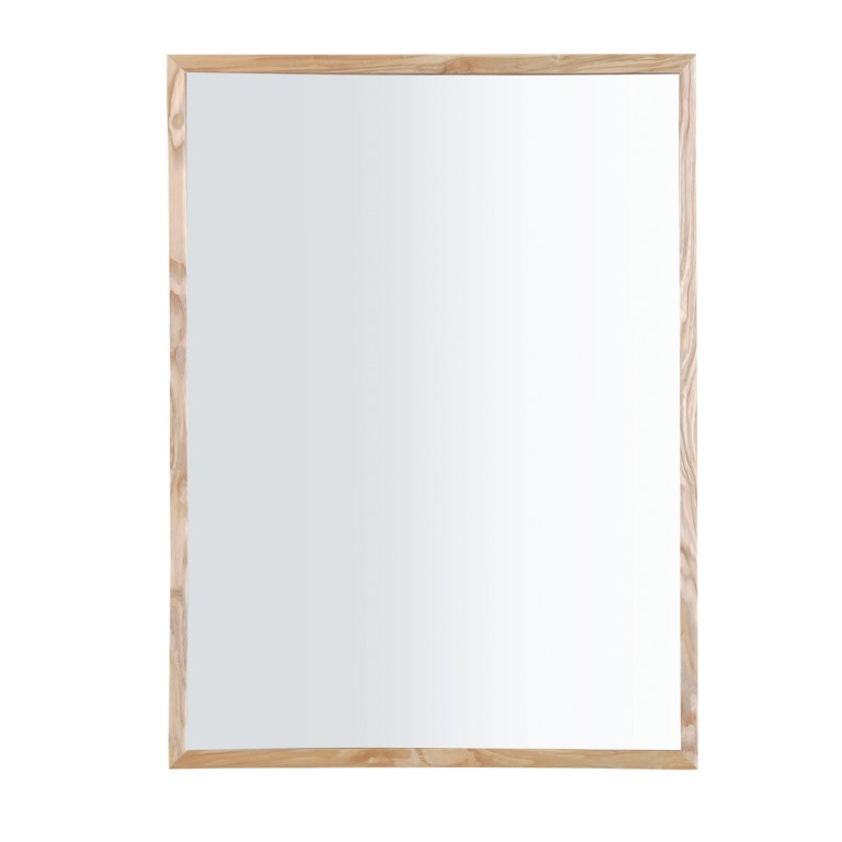 JUNE - Rectangular mirror 80 x 60 - Natural oak
