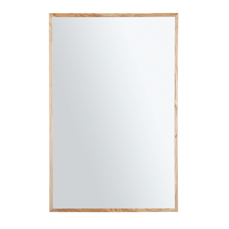JUNE - Rectangular mirror 120 x 60 - Natural oak