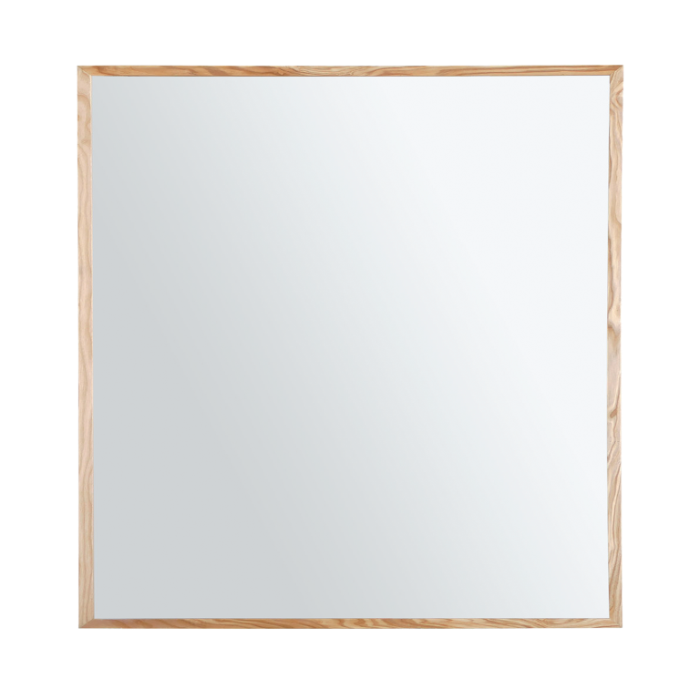 JUNE - Rectangular mirror 75 x 75 - Natural oak