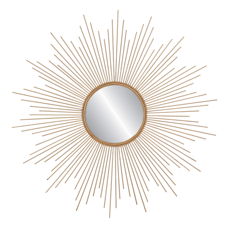 LINA - Sun metal mirror DIAM.100 - Gold