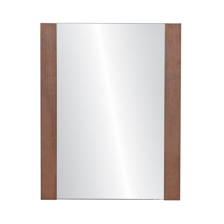 INNSBRUCK - Mirror L70 x H90 - Walnut stained oak wood