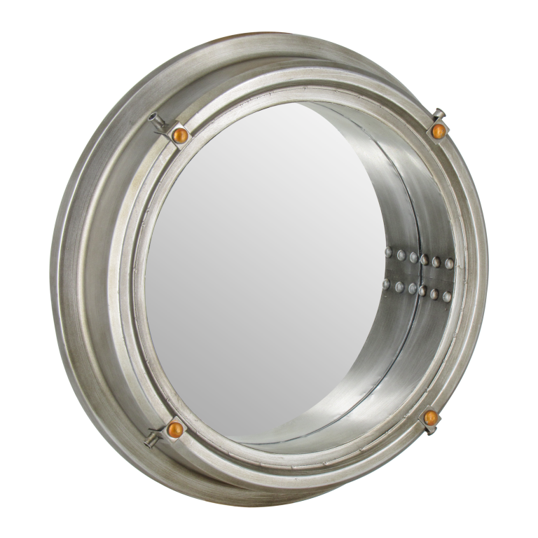 NAUTICA - Metal mirror DIAM.42 - Silver