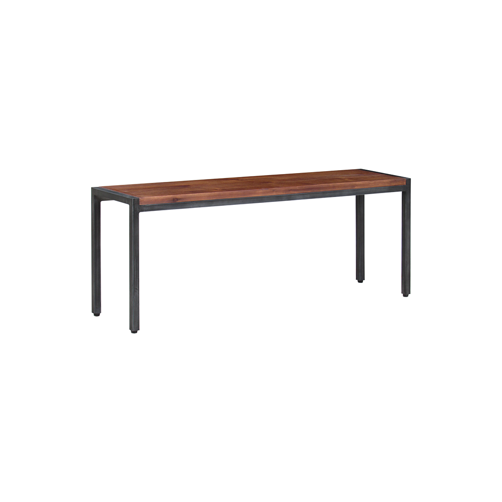 OSAKA - Bench L110 - Vintage anthracite and washed antic