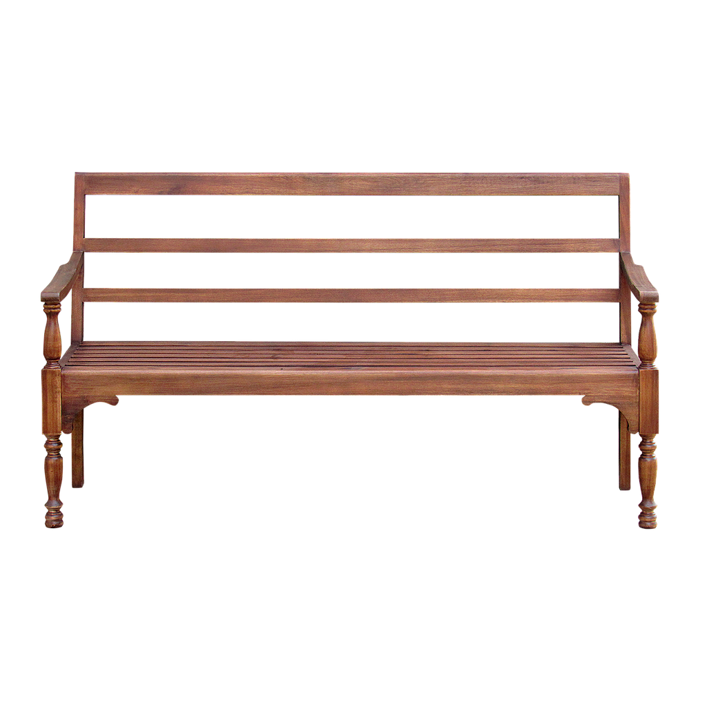 NICOSIE - Bench L160 - Washed antic