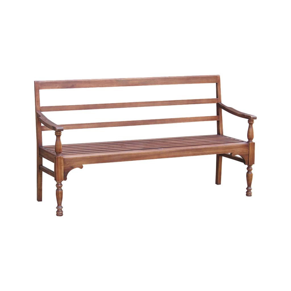 NICOSIE - Bench L160 - Washed antic