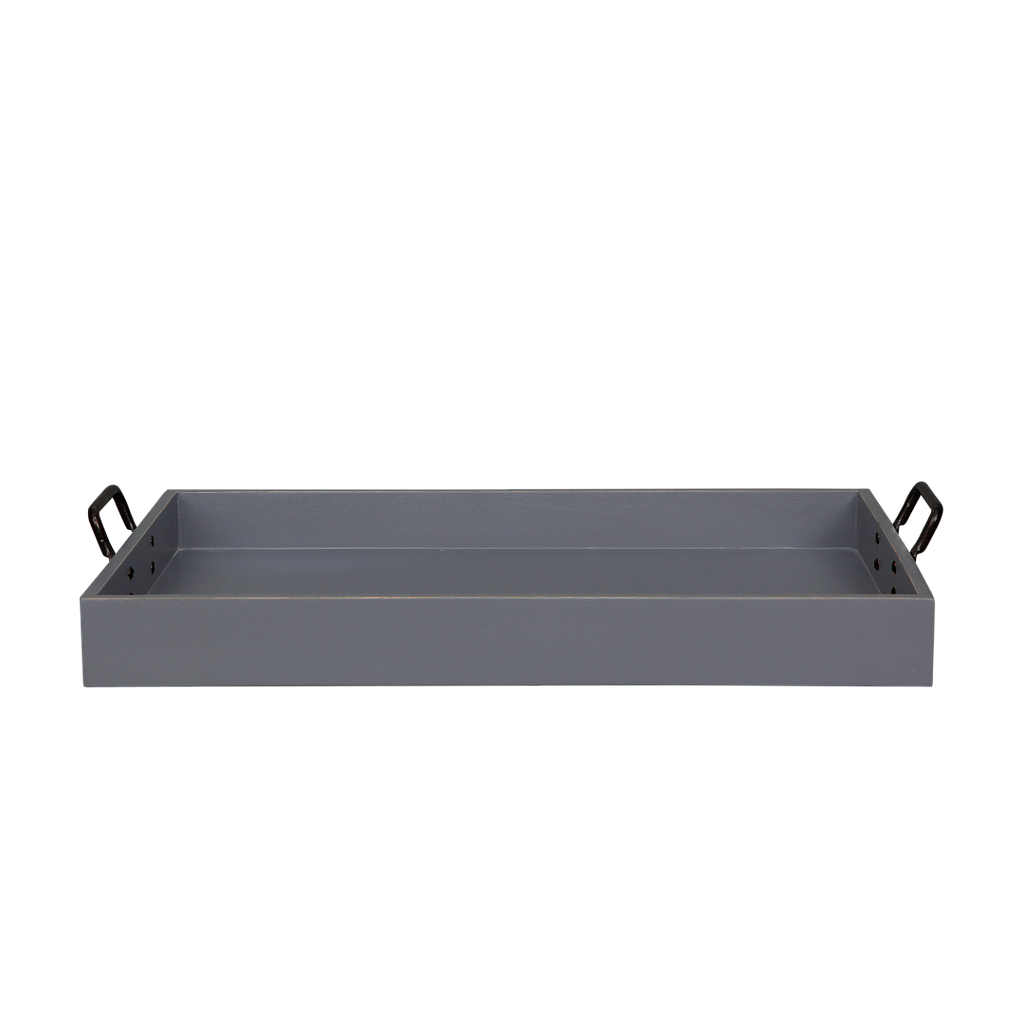 DALLAS - Rectangular Tray 55 x 35 - Brocante pearl grey