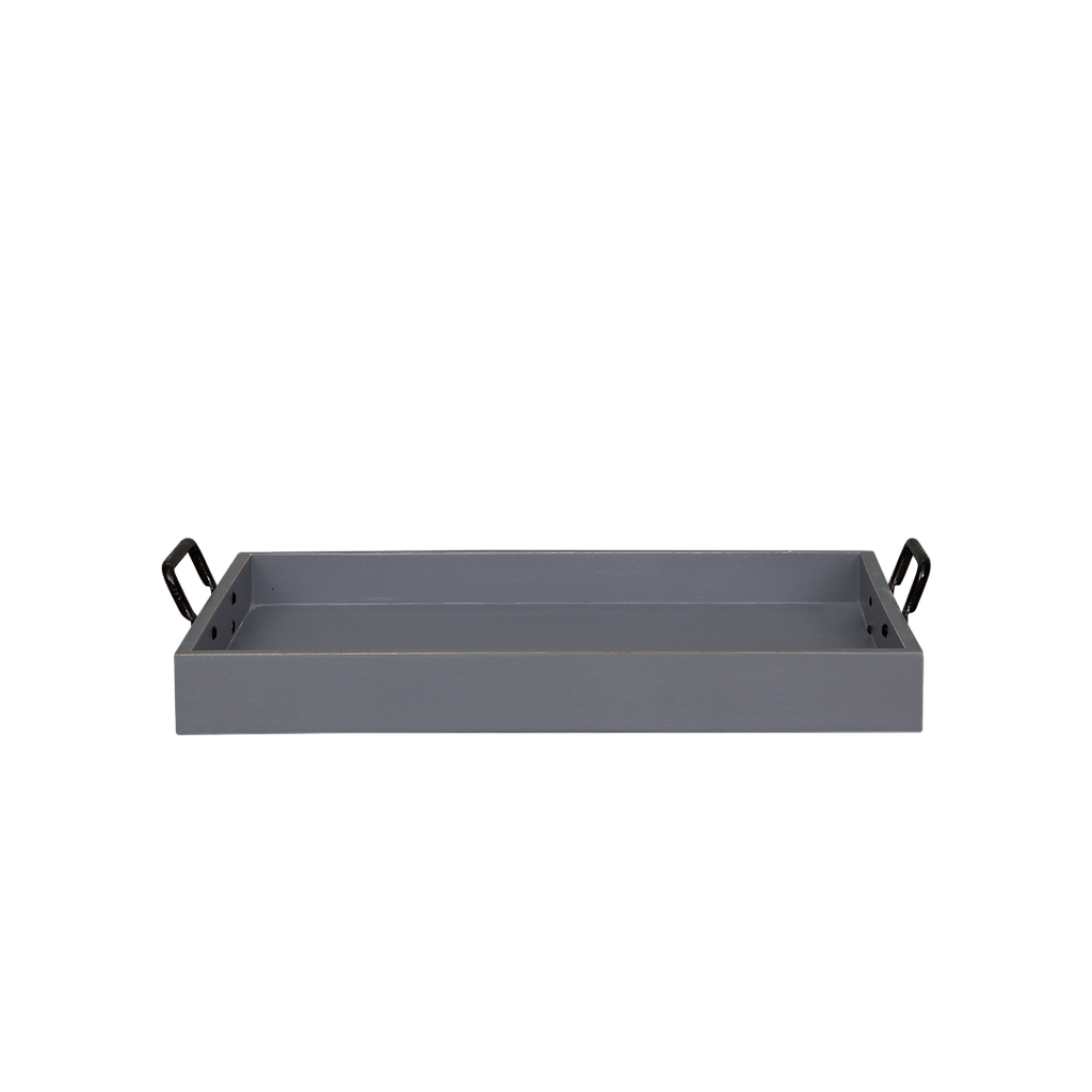 DALLAS - Rectangular Tray 45 x 30 - Brocante pearl grey