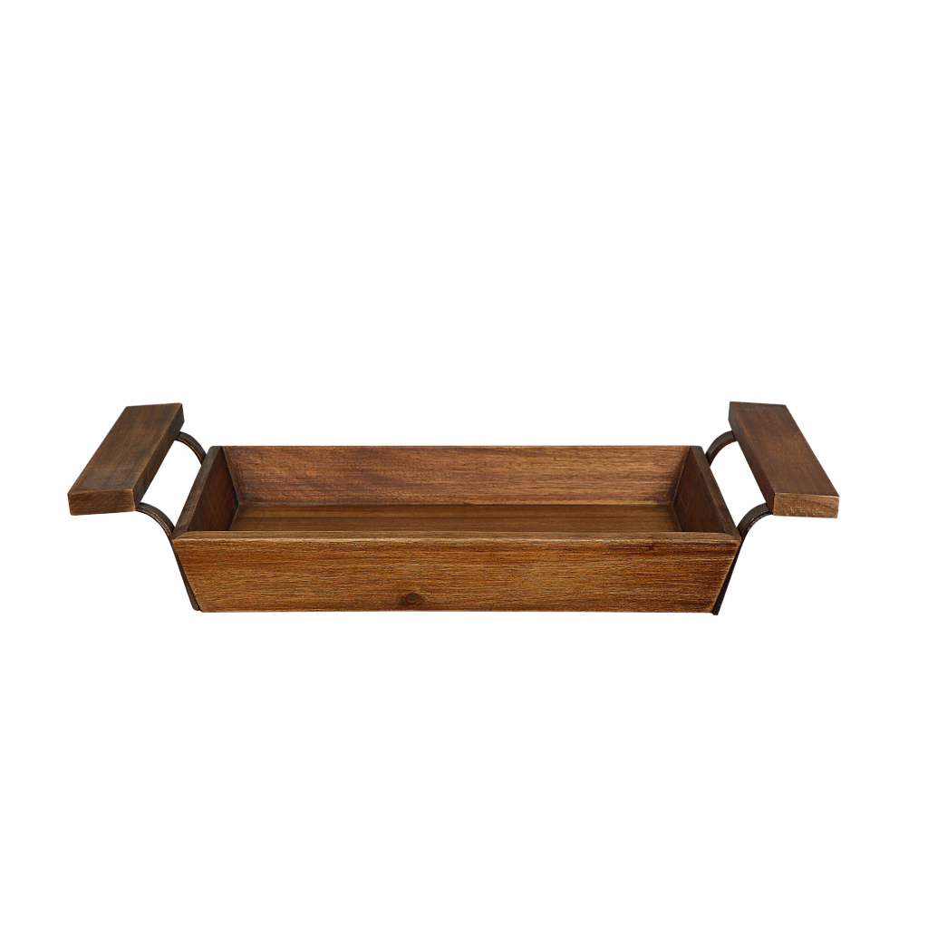 HOUSTON - Rectangular tray 46 x 25 - Washed antic