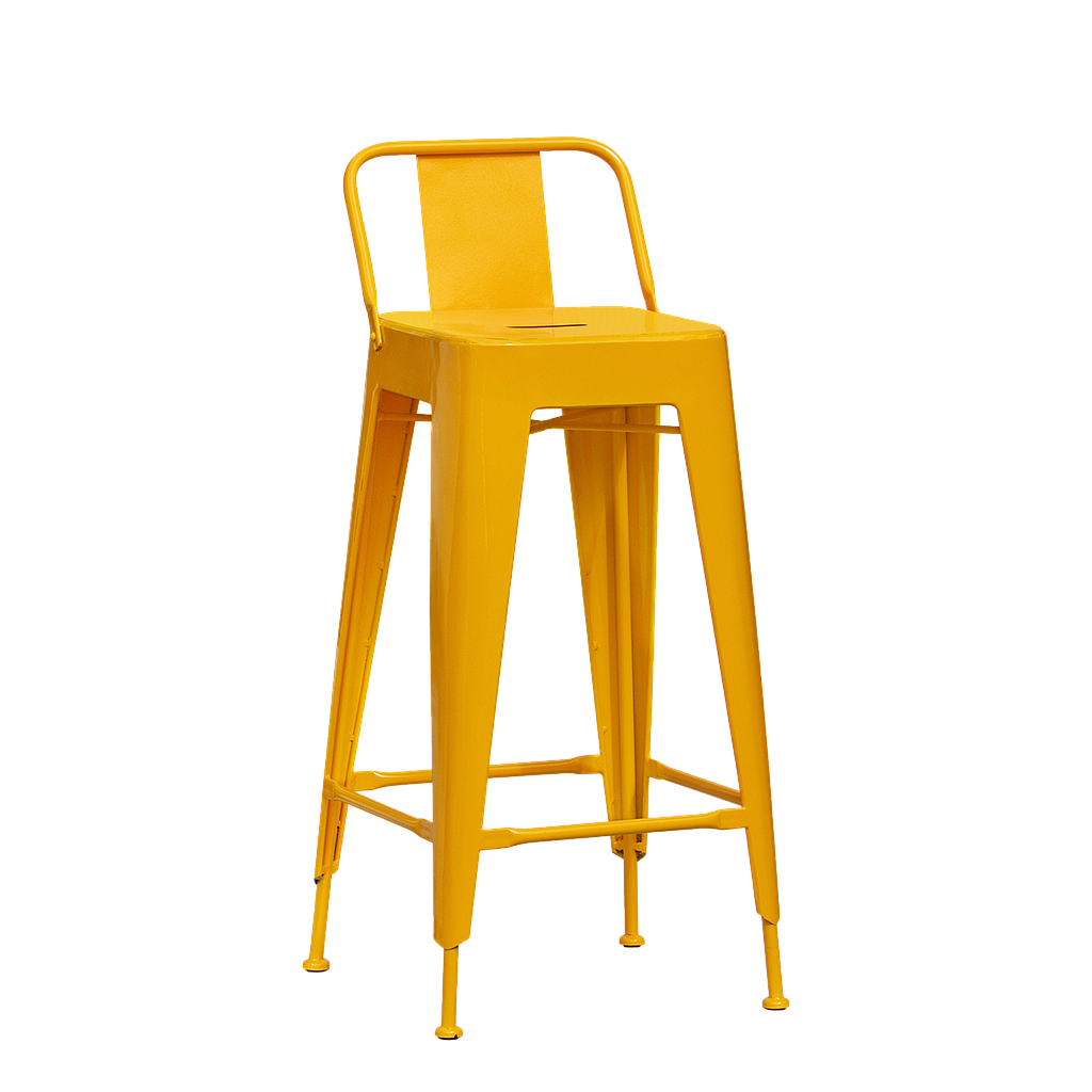 MEKA - Bar chair H95 - Pineapple yellow
