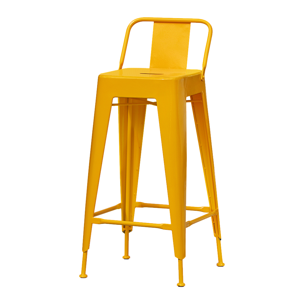 MEKA - Bar chair H95 - Pineapple yellow