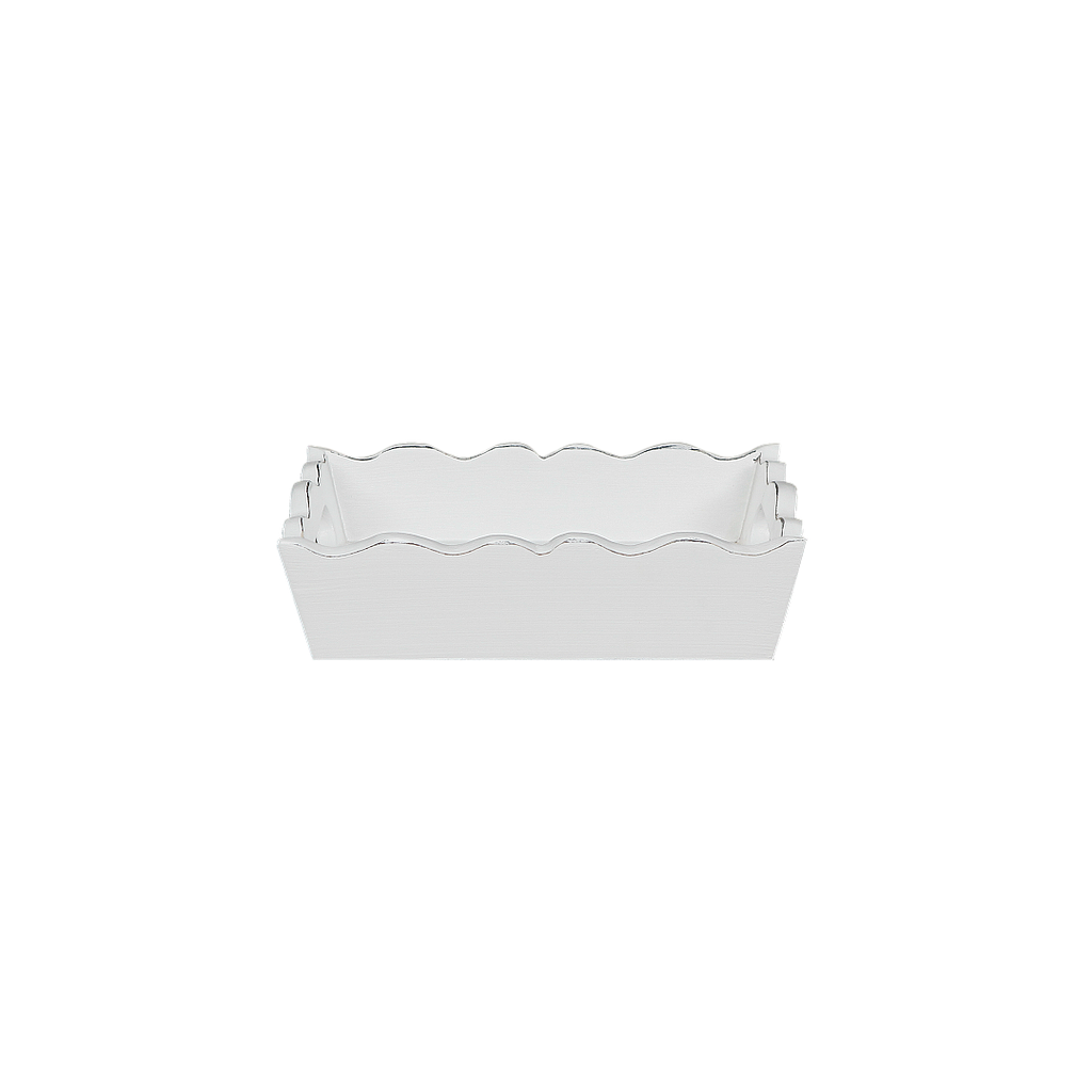 BAYONNE - Tray 24 x 20 - Brocante white