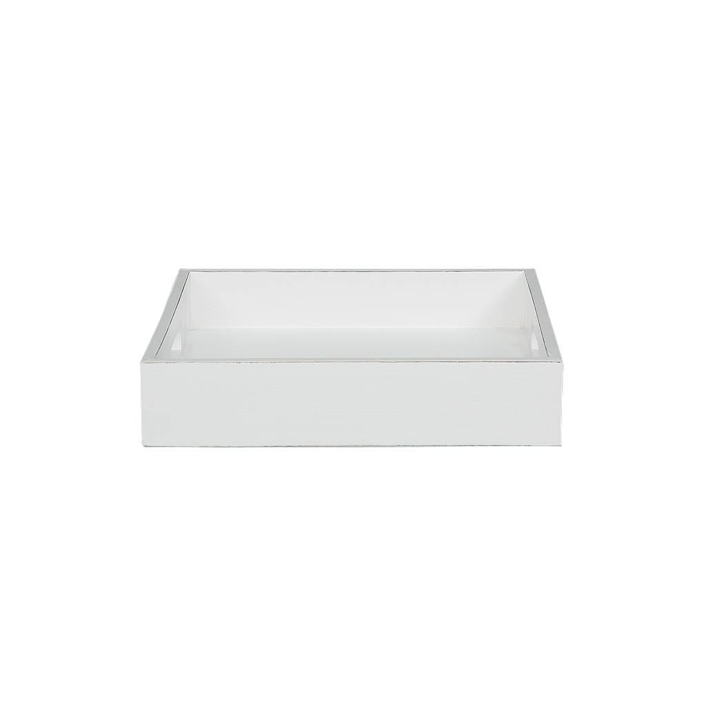 NASHVILLE - Square Tray 30 x 30 - Brocante white