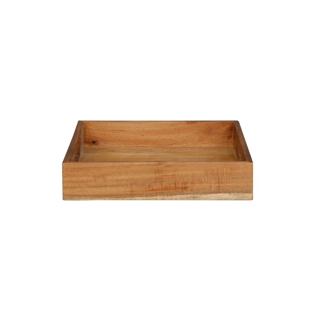 NASHVILLE - Square Tray 30 x 30 - Natural acacia