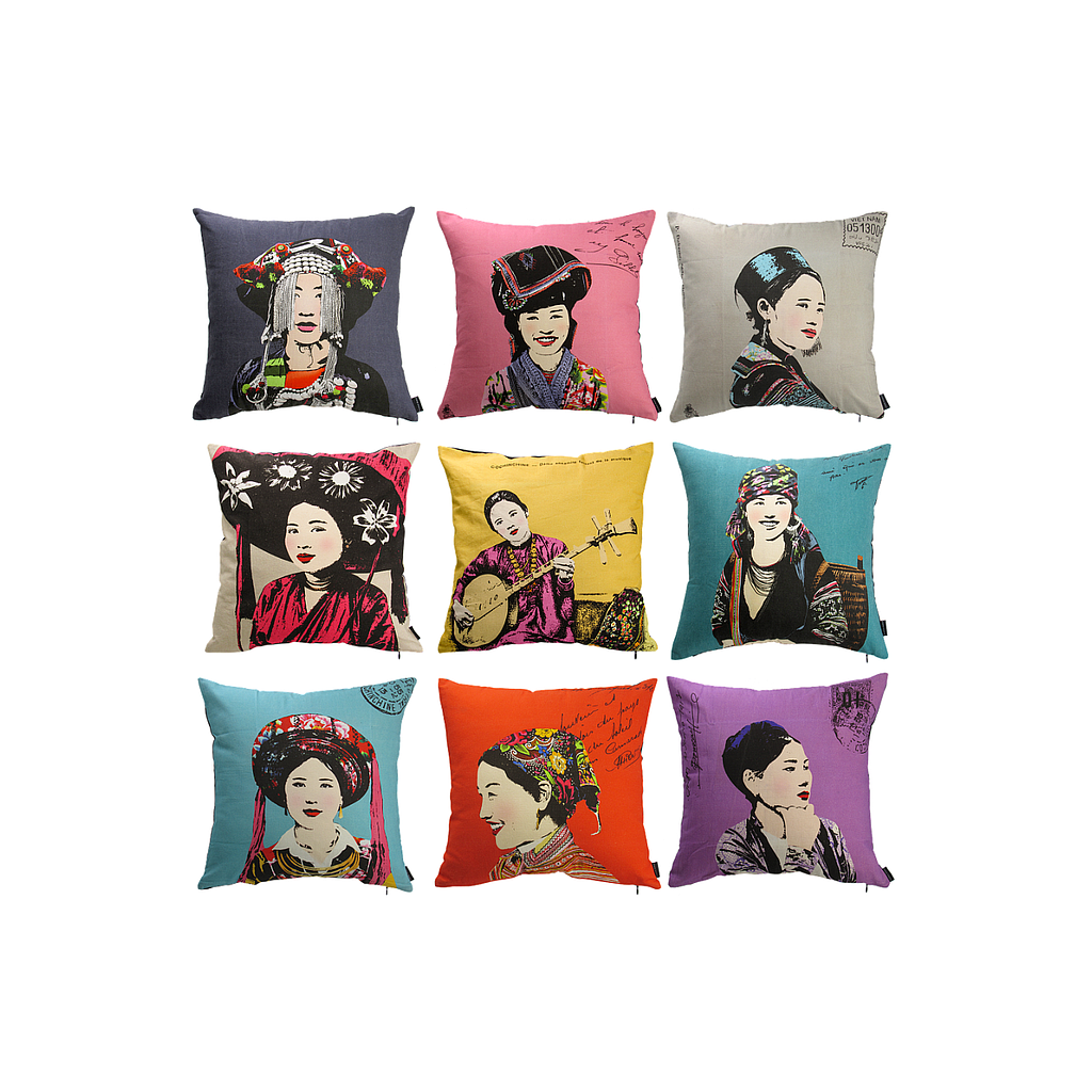 WOMEN - Cushion cover 42x42 - Various designs