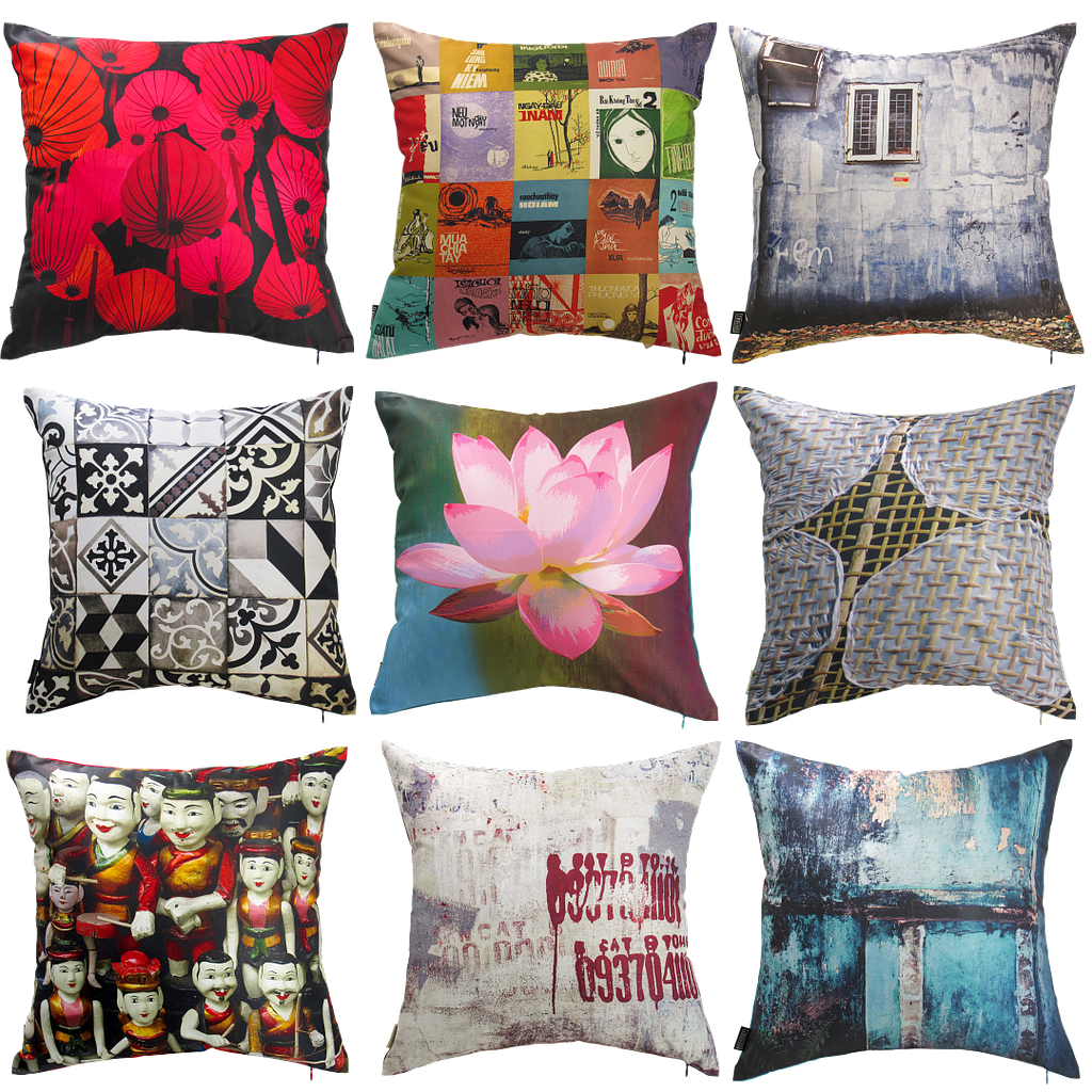 LALY - Cushion cover 45X45 - Various designs